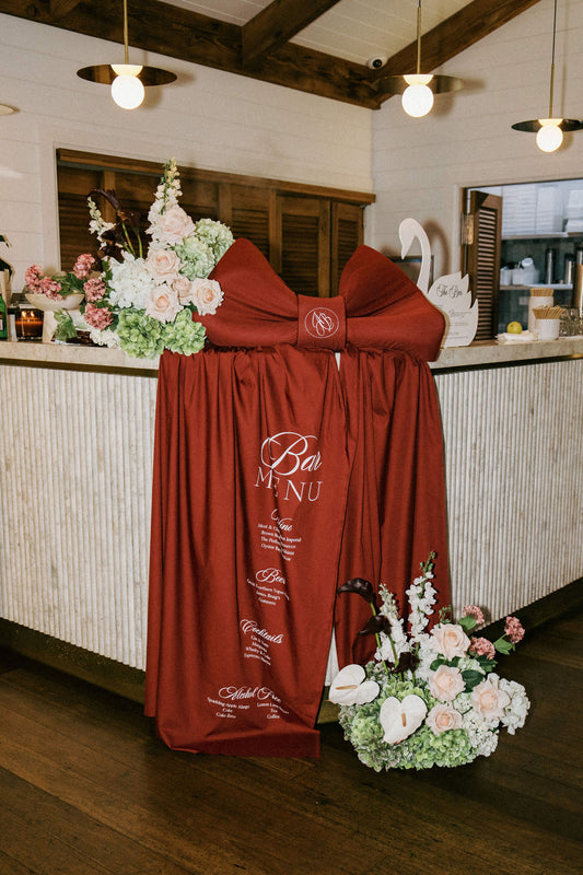 Statement Bow Bar Sign
