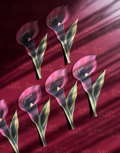 Calla Lily Place Card